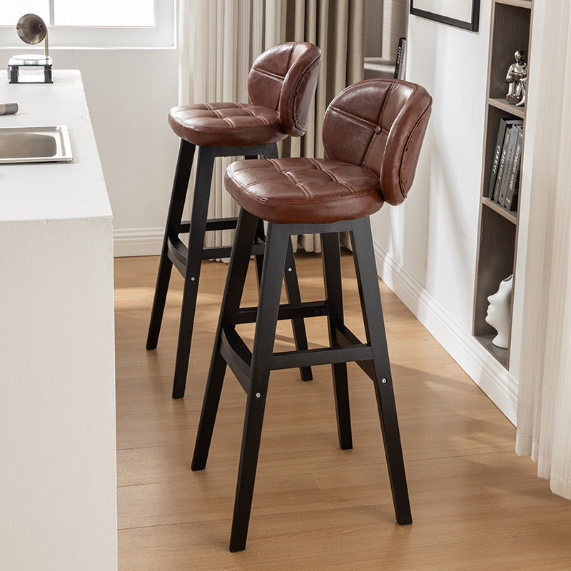 Commercial Kitchen Interior Design - Lounge High Nordic Bar Chair Comfortable
