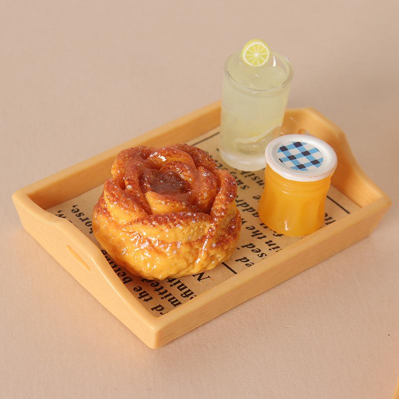 Commercial Kitchen Layout - Dollhouse Miniature Coffee & Pastry Set,