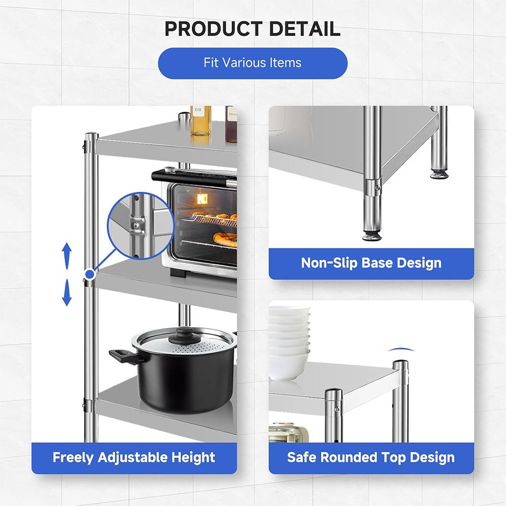 kz-Premium 304 Stainless Steel - Commercial Kitchen Worktops review and price