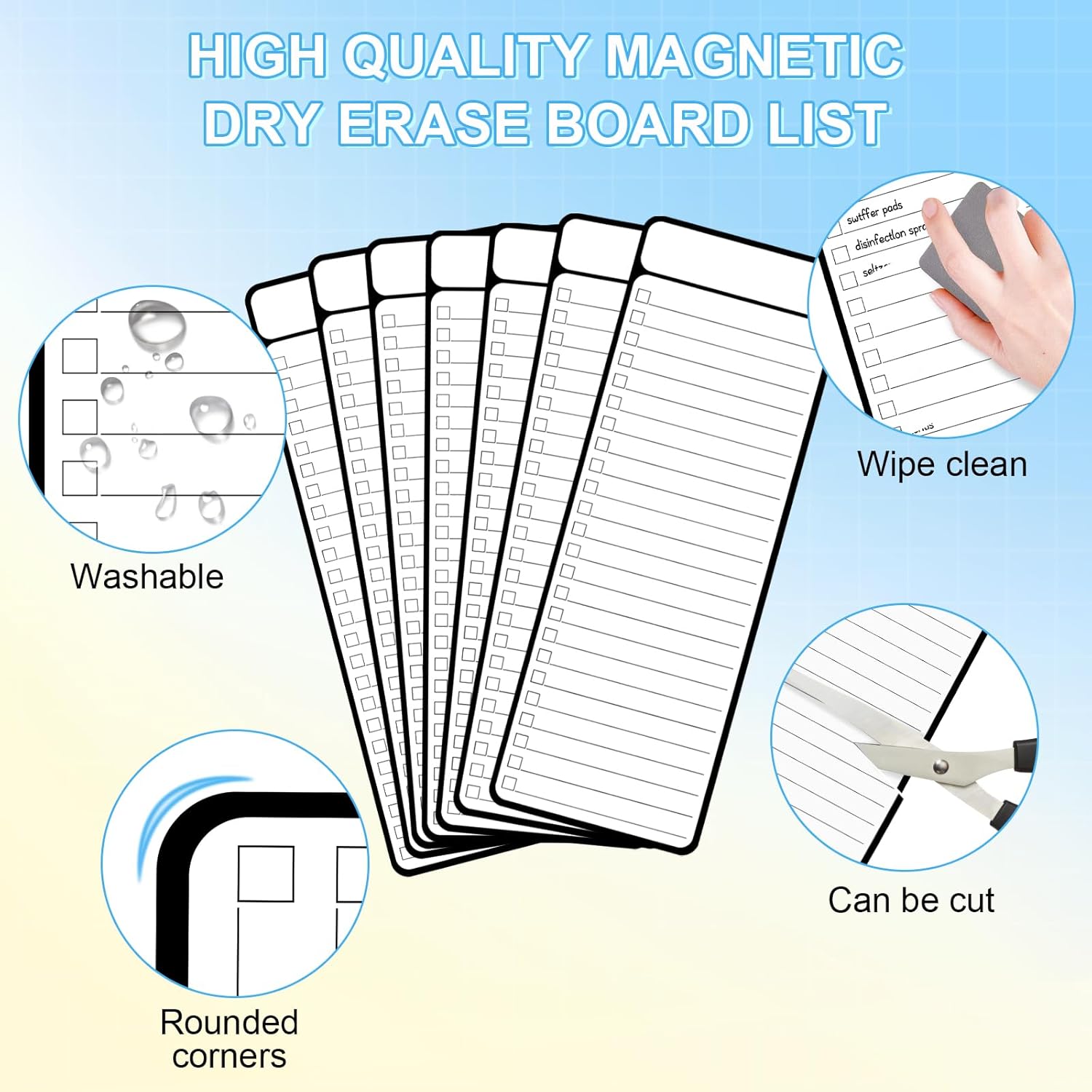 2/4 Pcs Magnetic Whiteboard to - Commercial Kitchen Layout review and price