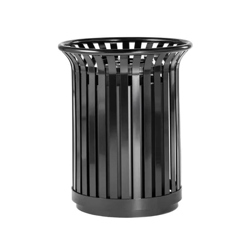 Garbage Outdoor Metal Scrap Bl - Commercial Kitchen Garbage Can review and price