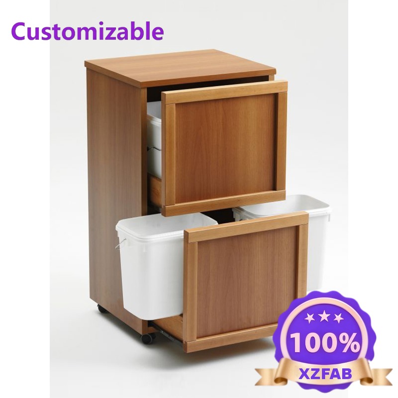 Factory Direct 2026 Wooden dou - Commercial Kitchen Garbage Can review and price
