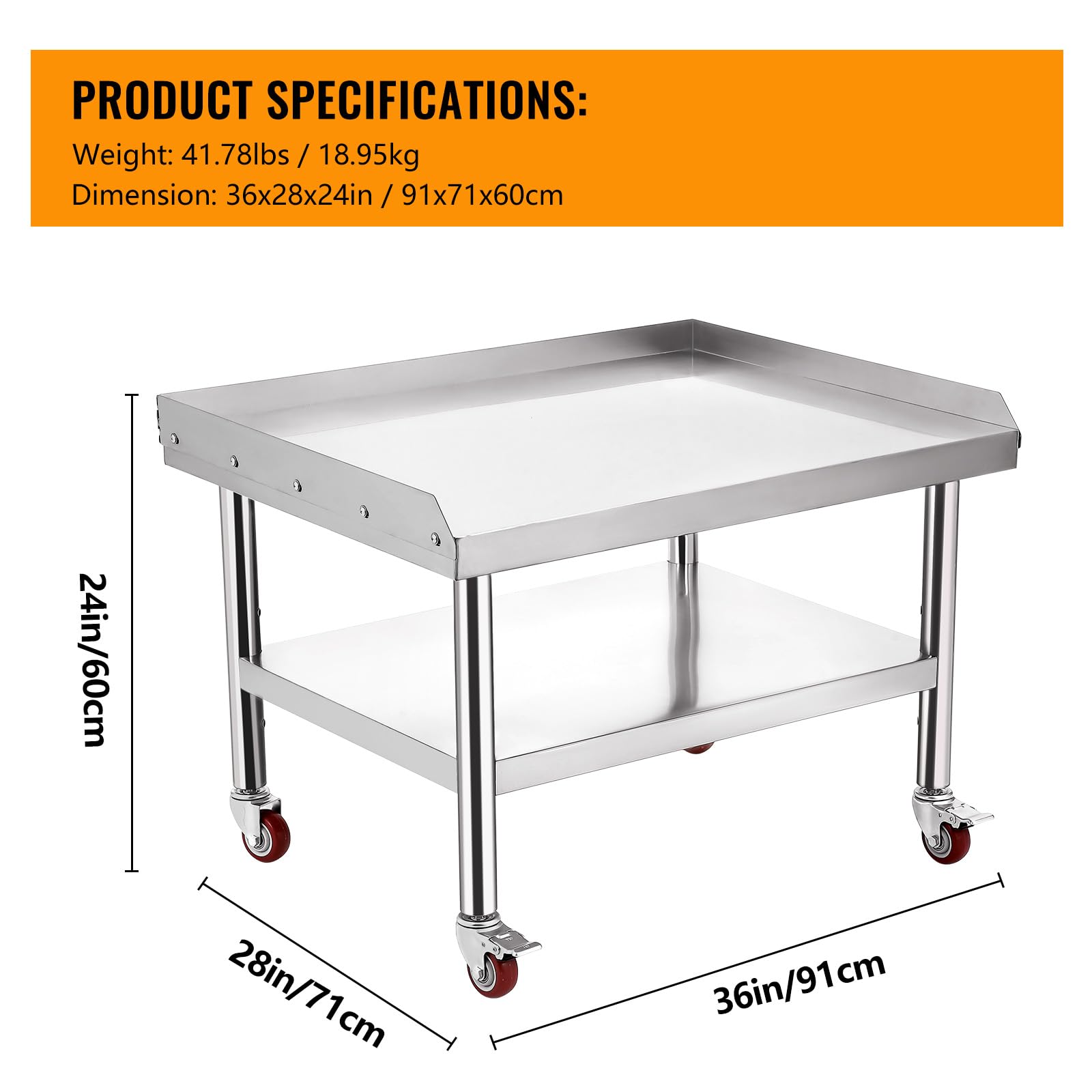 Stainless Steel Equipment Gril - Commercial Kitchen Worktops review and price