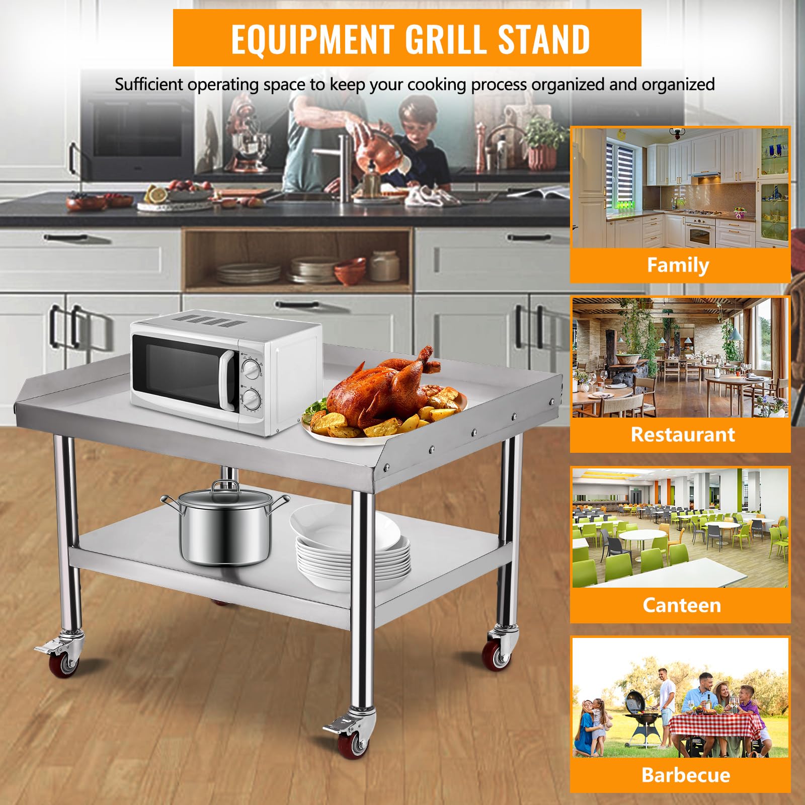 Stainless Steel Equipment Gril - Commercial Kitchen Worktops review and price