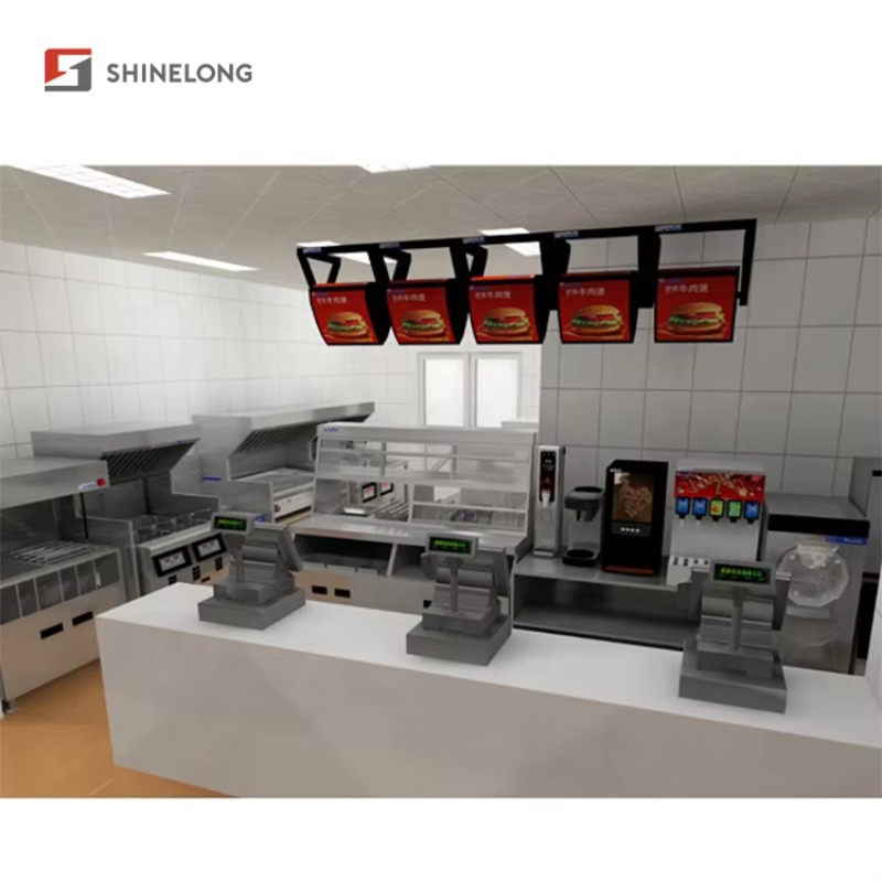 Fast Food Restaurant Equipment - Commercial Kitchen Layout review and price