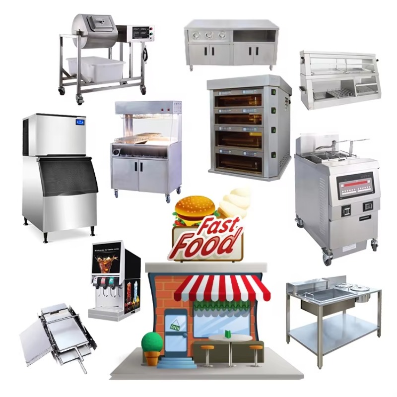 Fast Food Restaurant Equipment - Commercial Kitchen Layout review and price