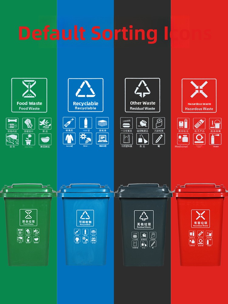 Large Capacity Wheelless Trash - Commercial Kitchen Garbage Can review and price